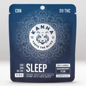 KANHA Life FX Sleep Gummies with D9 THC, CBD, CBN - Packaging